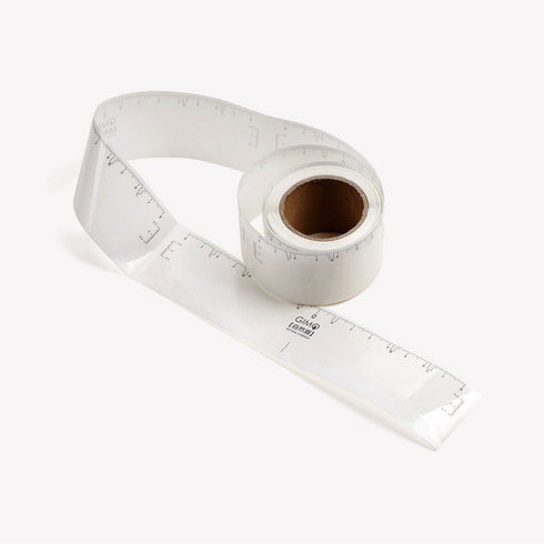50Pcs Eyebrow Stencil Microblading Ruler Sticker