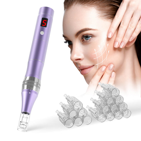 QUELLE Adjustable Dial PROFESSIONAL MICRONEEDLING PEN KIT
