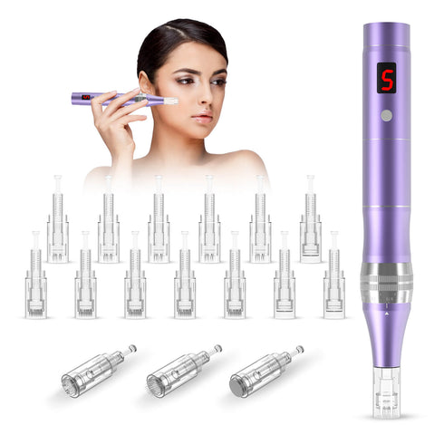 QUELLE Adjustable Dial PROFESSIONAL MICRONEEDLING PEN KIT