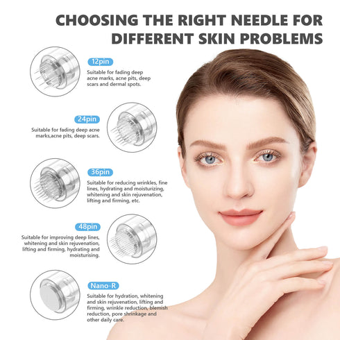 QUELLE Adjustable Dial PROFESSIONAL MICRONEEDLING PEN KIT