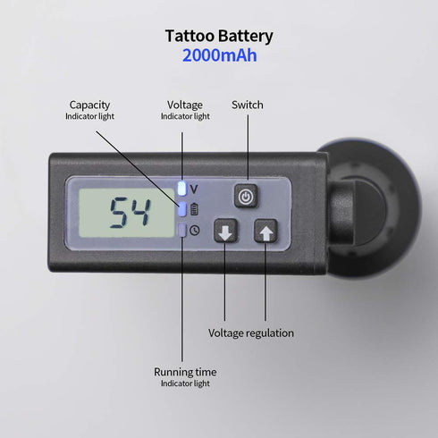 HAWINK Wireless Tattoo Battery Tattoo Power Supply