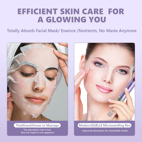 QUELLE Adjustable Dial PROFESSIONAL MICRONEEDLING PEN KIT