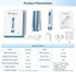Microneedling Pen Hydra.pen H5, Professional Derma Pen with EMS, LED Digital Display, Intelligent Sensor Base, 8 Cartridges (12/36/HR Pins), All-in-One Dermapen for At-Home Microneedling Skincare