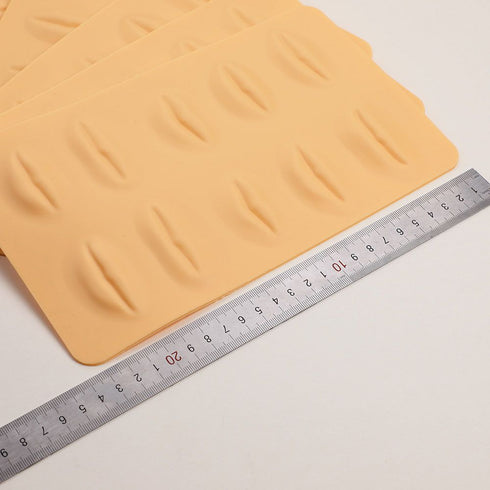 3D stereoscopic Lip Eye Permanent Makeup Tattoo Practice Skins 5pcs