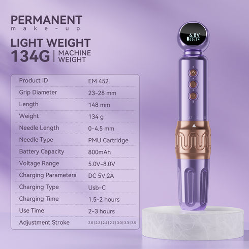 E452 Permanent Makeup Machine Microblading Pen