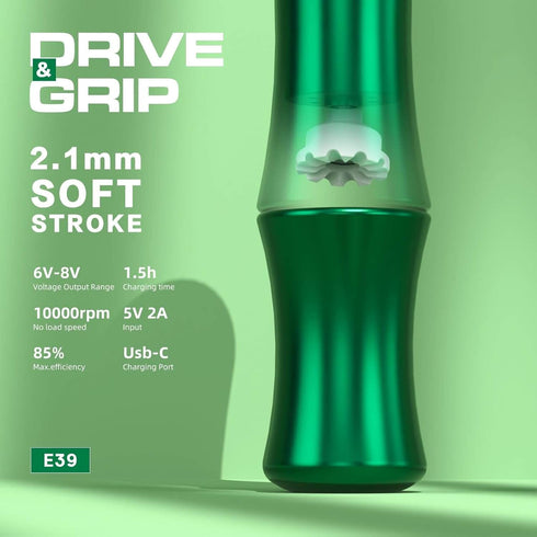 E39 Microblading Machine Kit Wireless Permanent Makeup Pen Set for Brows Eyeliner Lips CPE39KIT-10-US