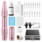 EK403 Wireless Permanent Makeup Machine Kit Rotary Eyebrow Pen Machine With 15pcs 1R/1P Needles Supply for Eyebrow Lip Eyeliner