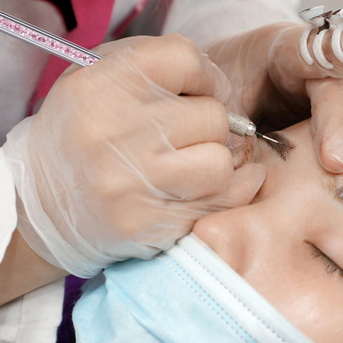 Microblading Pen Kit With Eyebrow Blade #12 #14 Needles