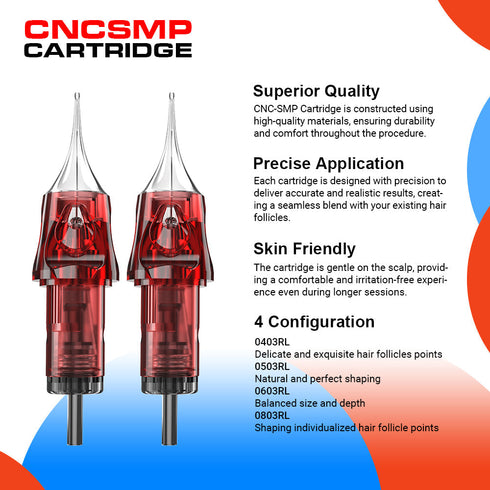 CNC SMP Tattoo Cartridges Needles 20Pcs 3 Round Liner Needles