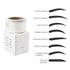 50Pcs Eyebrow Ruler Sticker for Microblading