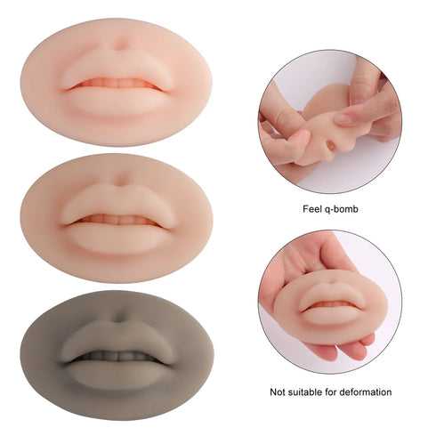 ULTRA REALISTIC Silicone 3D Lip Blush Practice Skin
