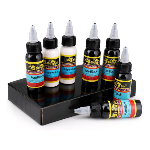 Tattoo Ink Color Set 7/14 PCS 30ml Solong