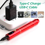 Charme Princesse Diamond Wireless Pmu Eyebrow Machine Kit with 10 Pcs Needle Cartridges
