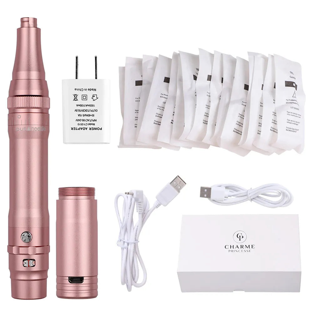 Charme Princesse Wireless PMU Machine Pen for Ombre Brows Mercury