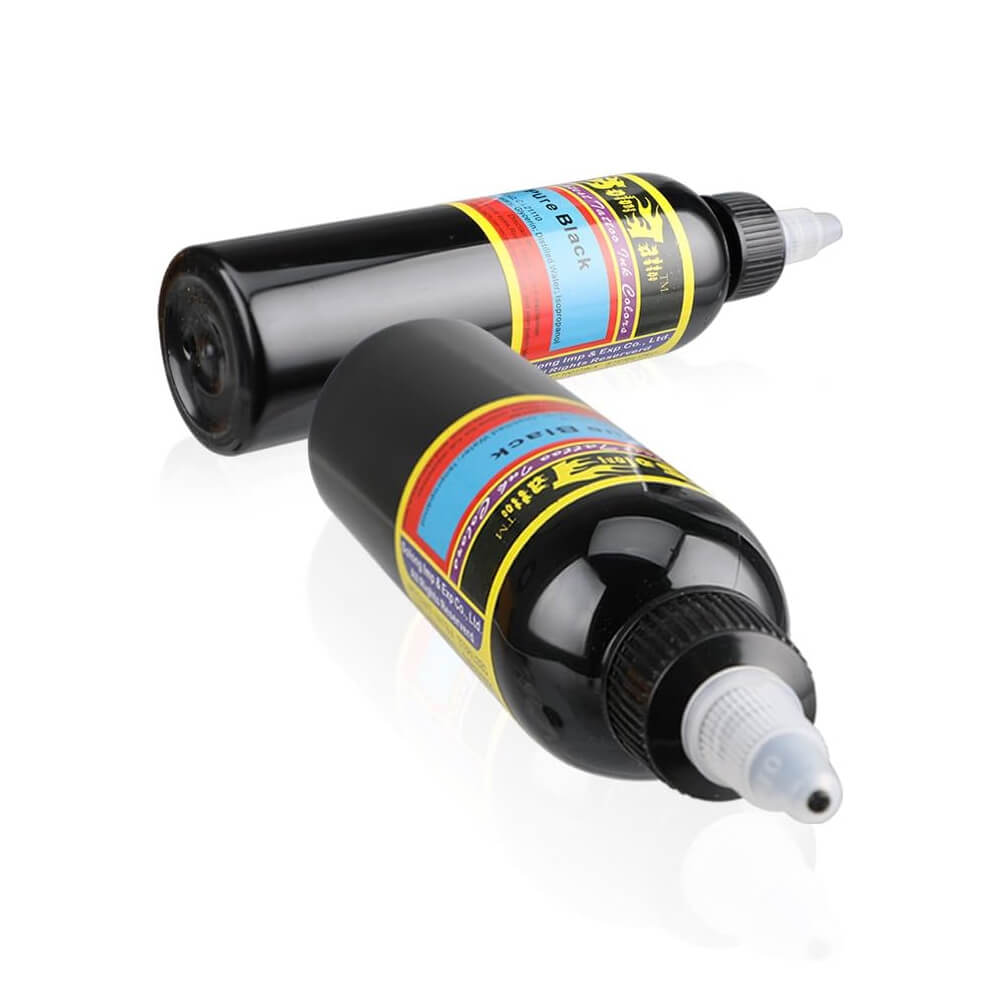 Tattoo Ink Pure Black 120ml Solong (sig)