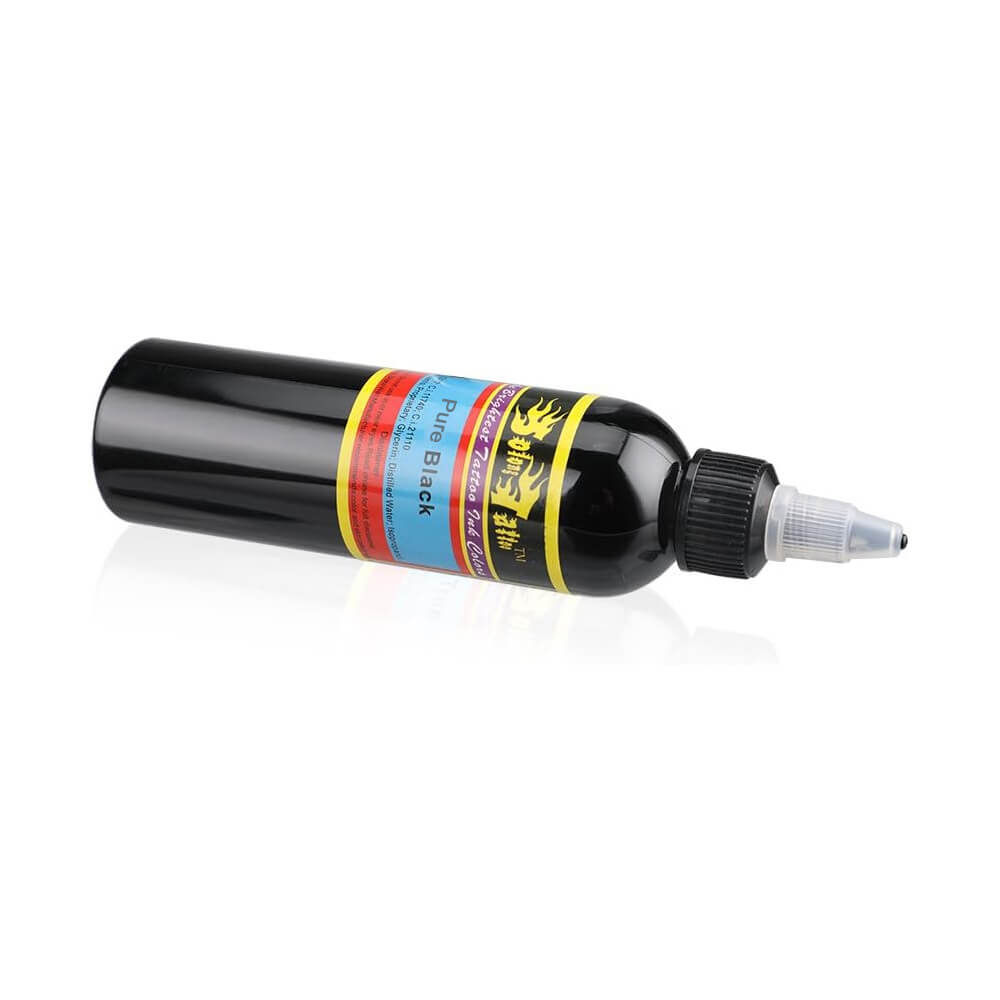 Tattoo Ink Pure Black 120ml Solong (sig)